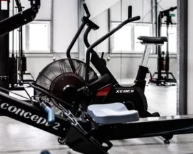 Trainingsbereich in Halle 1 des Performance Gym Rheinbach.
